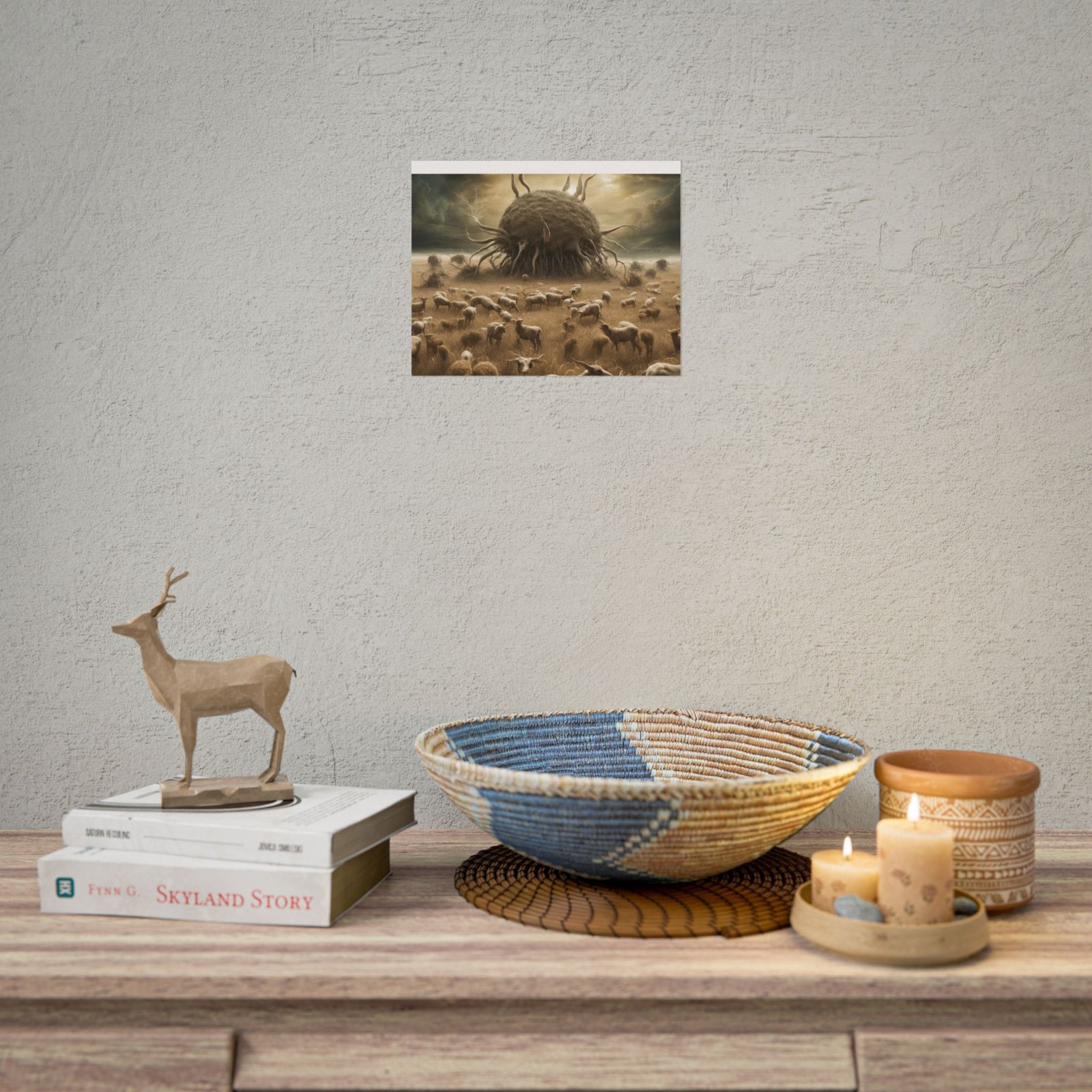 Surreal Mystical Nature Landscape Rolled Poster - Image 20