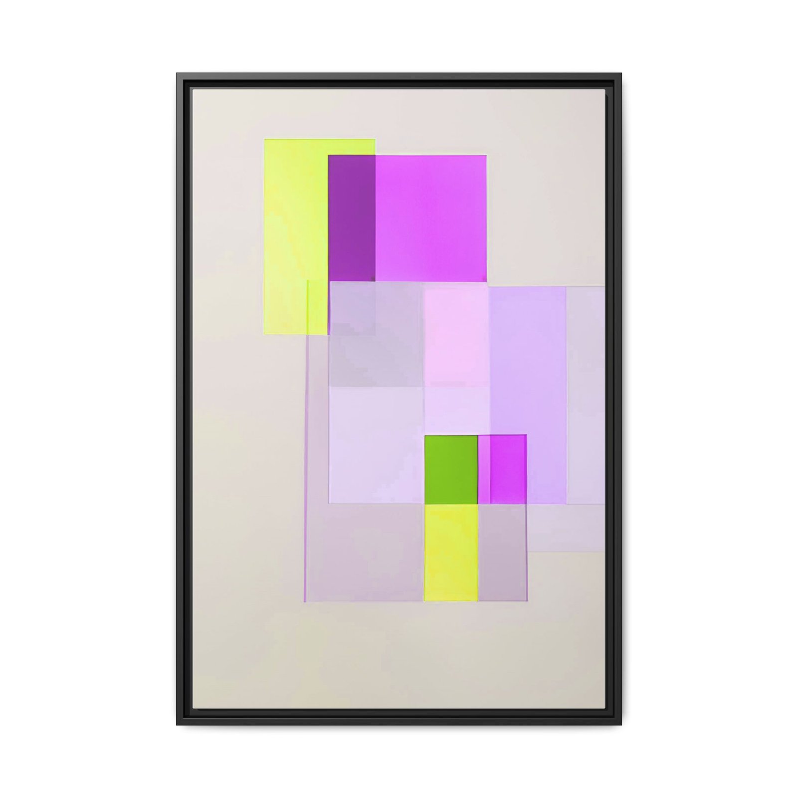 Neon Pastel Squares