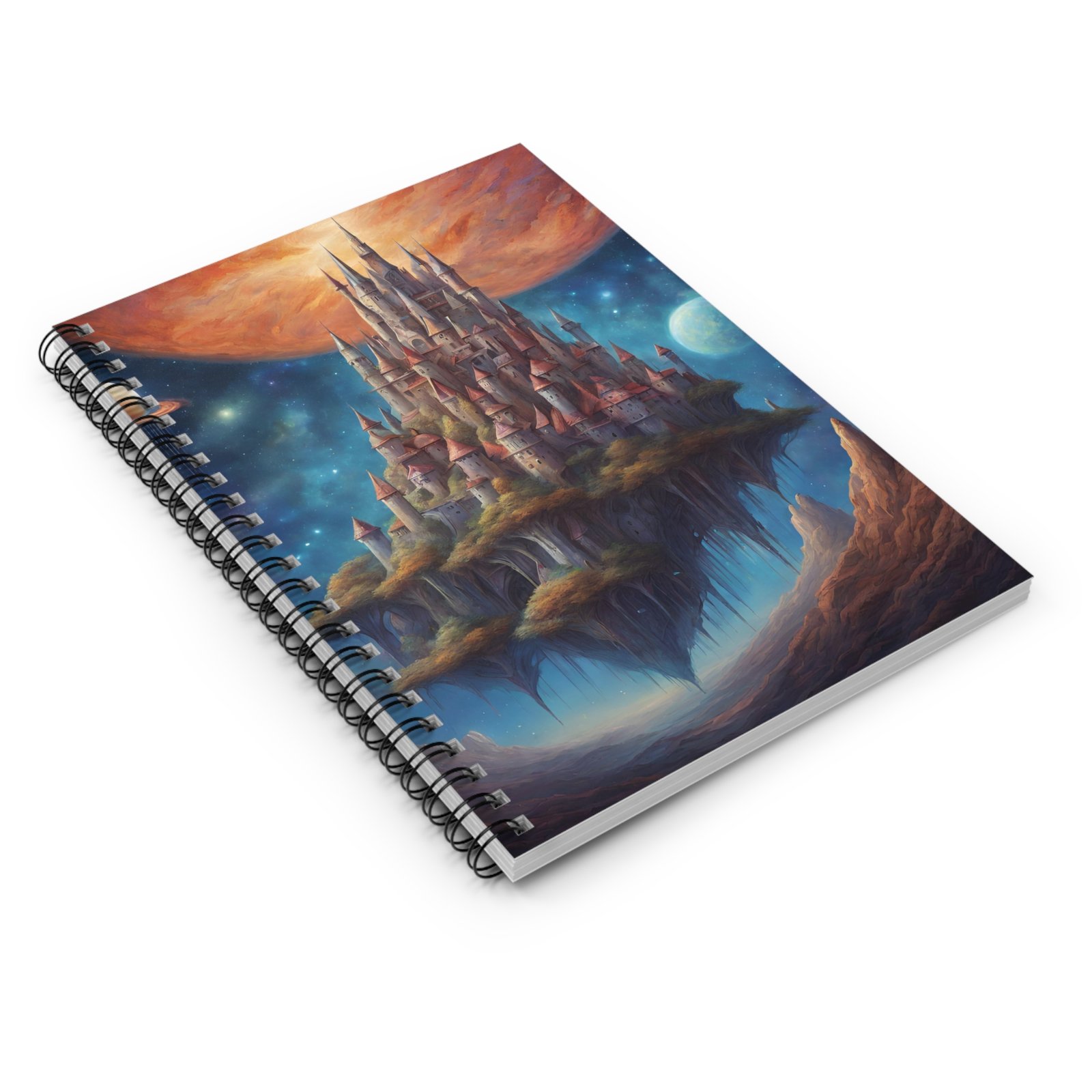 IS_0336 Fantasy Castle Spiral Notebook - Image 3