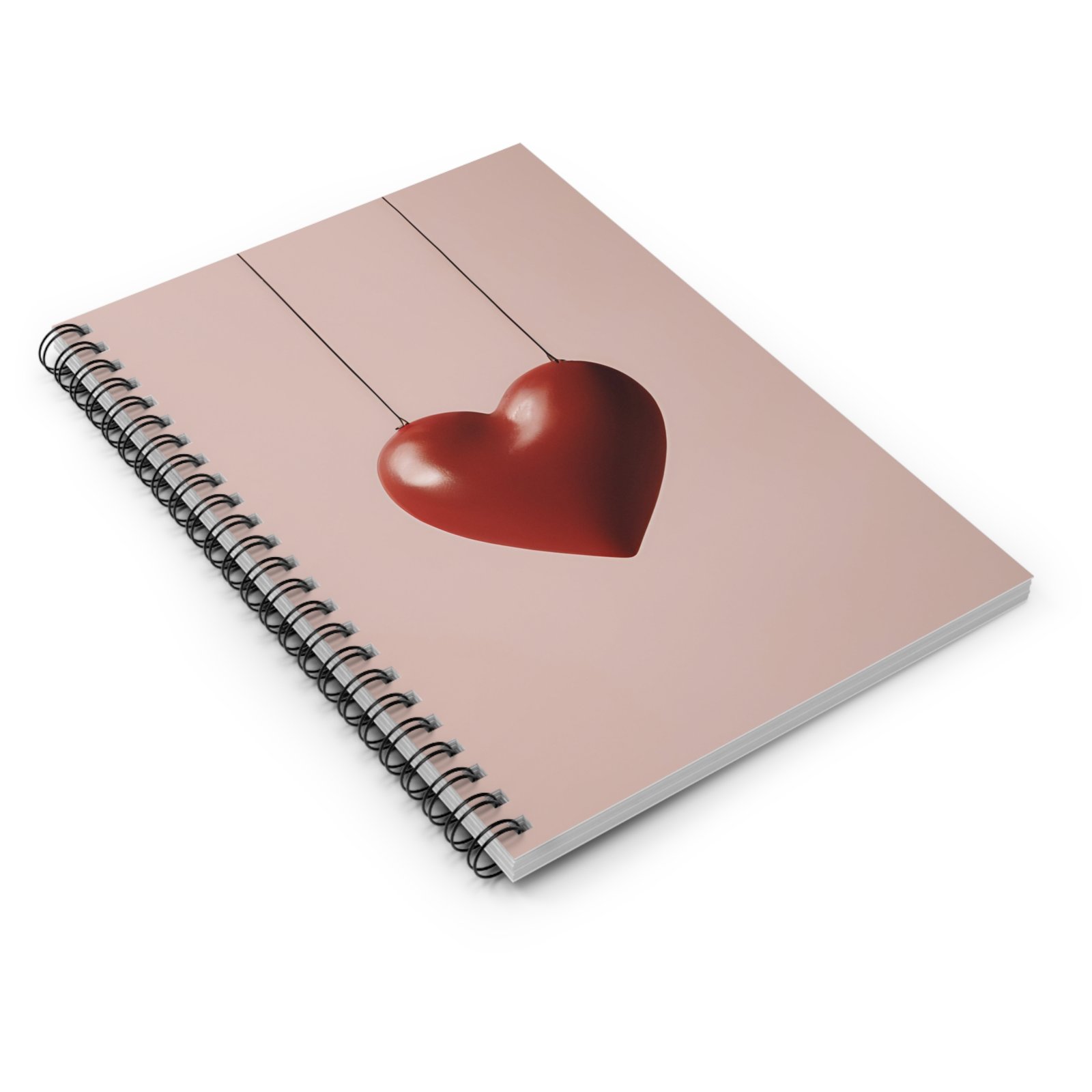 Heart Spiral Notebook - IS_3596 - Image 3