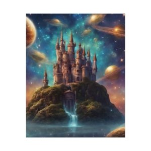 IS_0301 Fantasy Castle Rolled Posters