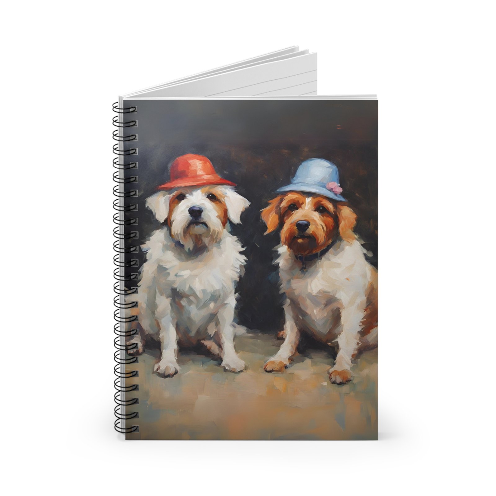 Portrait Dogs Spiral Notebook