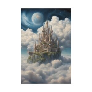 IS_0341 Dreamy Fantasy Castle Rolled Poster