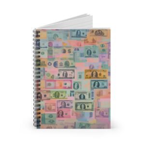 Conceptual Money Spiral Notebook