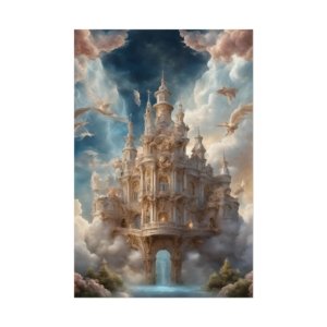 IS_0135 Fantasy Castle Rolled Poster