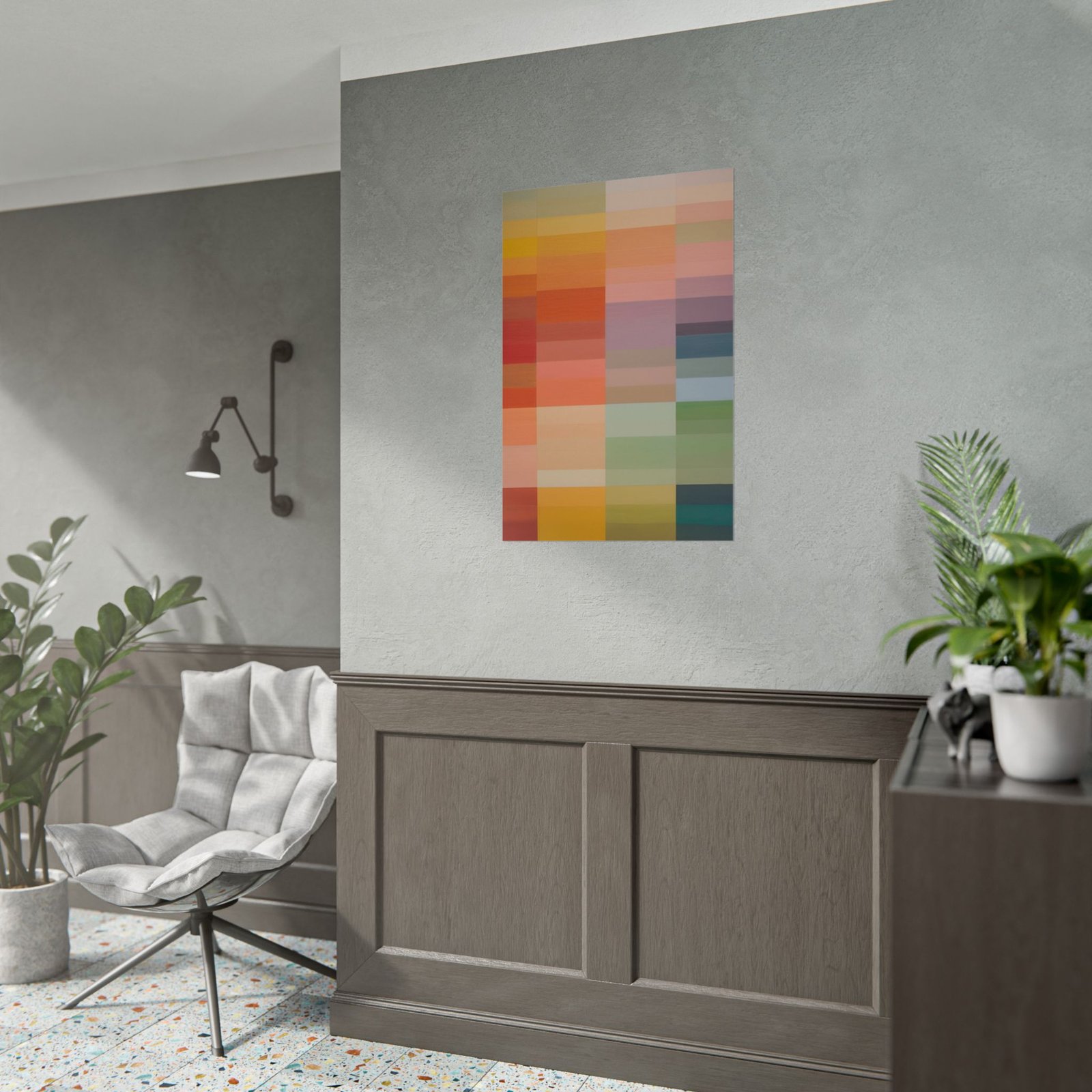 Vibrant Color Palette Rolled Poster - Image 3
