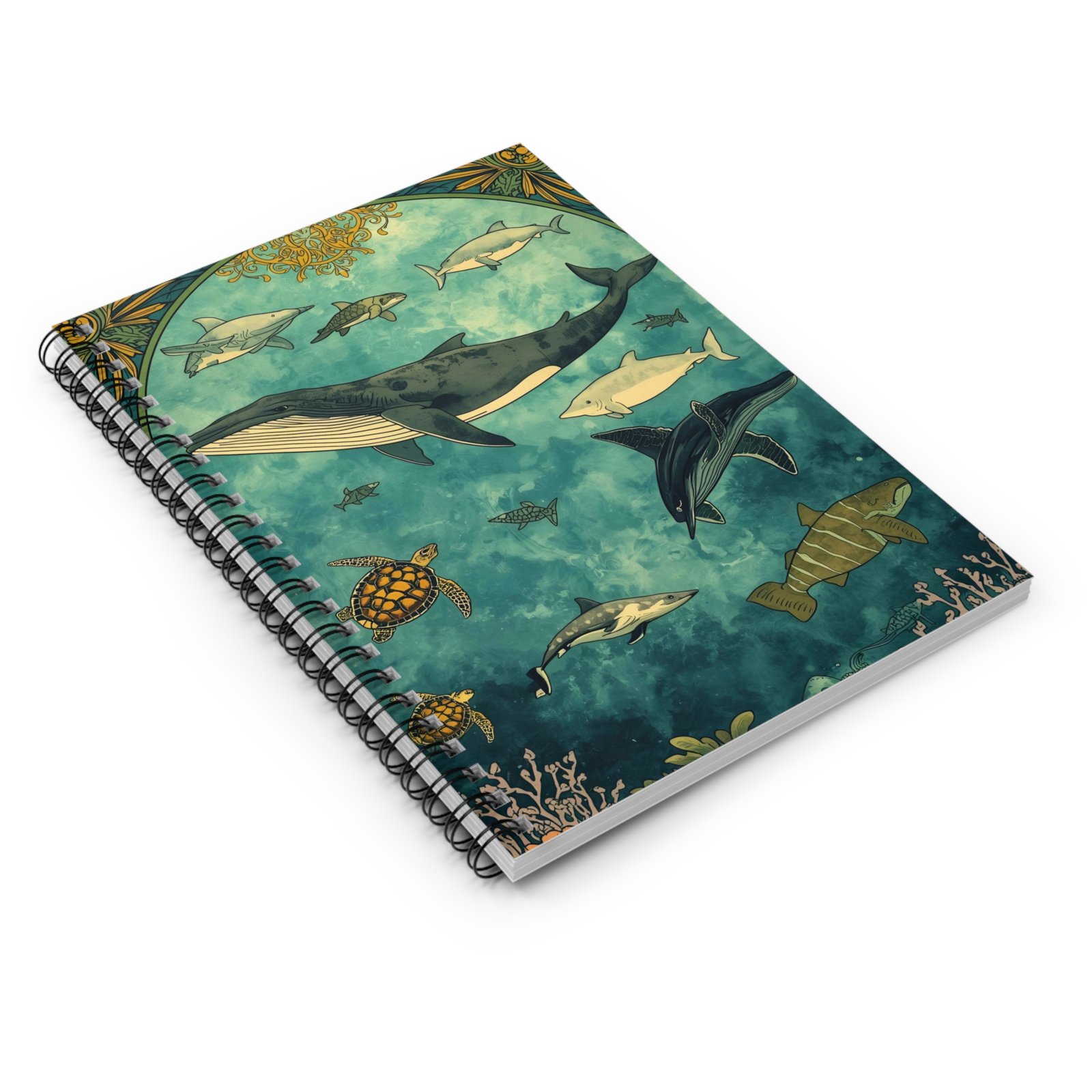 IS_6375 Ocean Life Spiral Notebook - Image 3