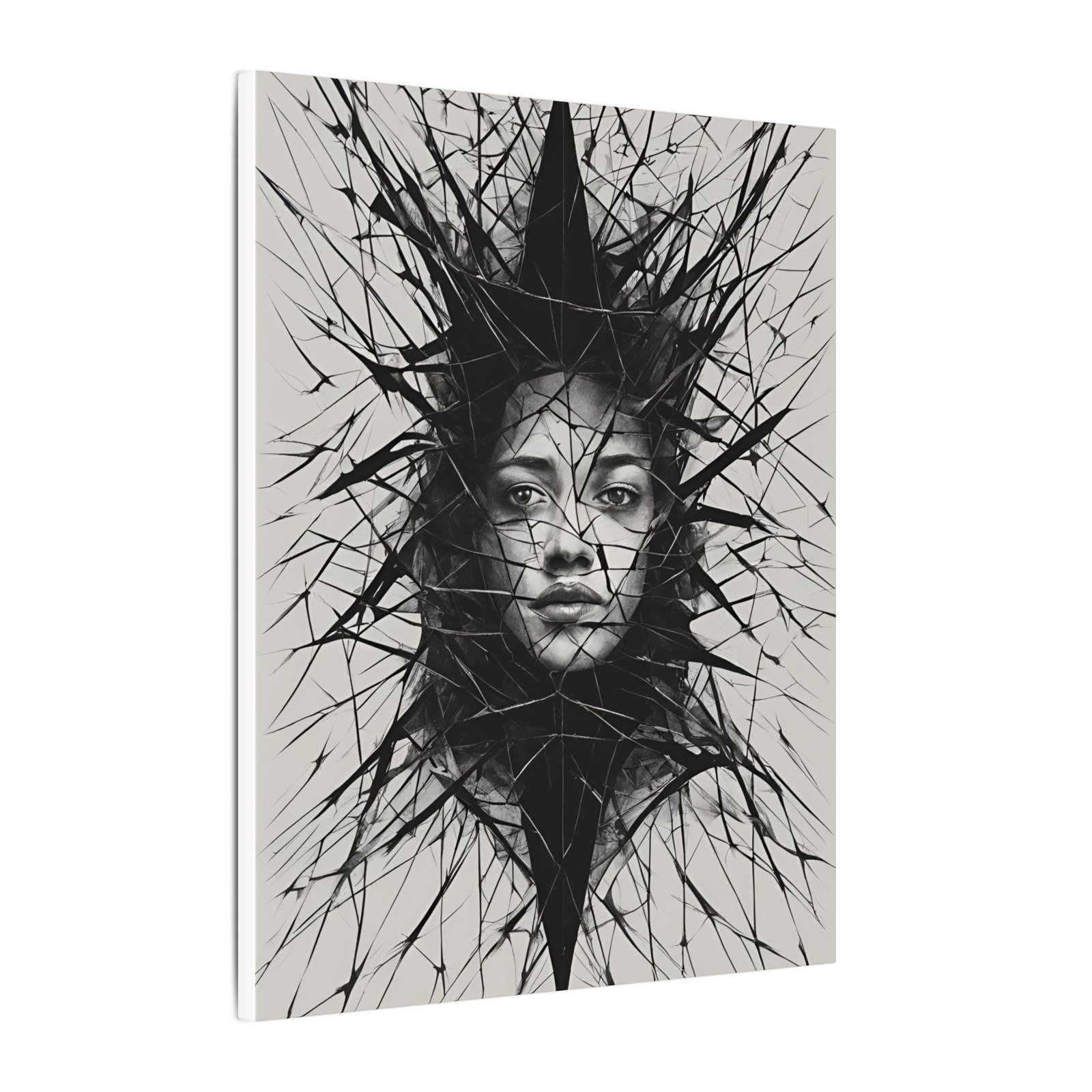 Shattered Reflection Matte Canvas 16x20" - Image 2