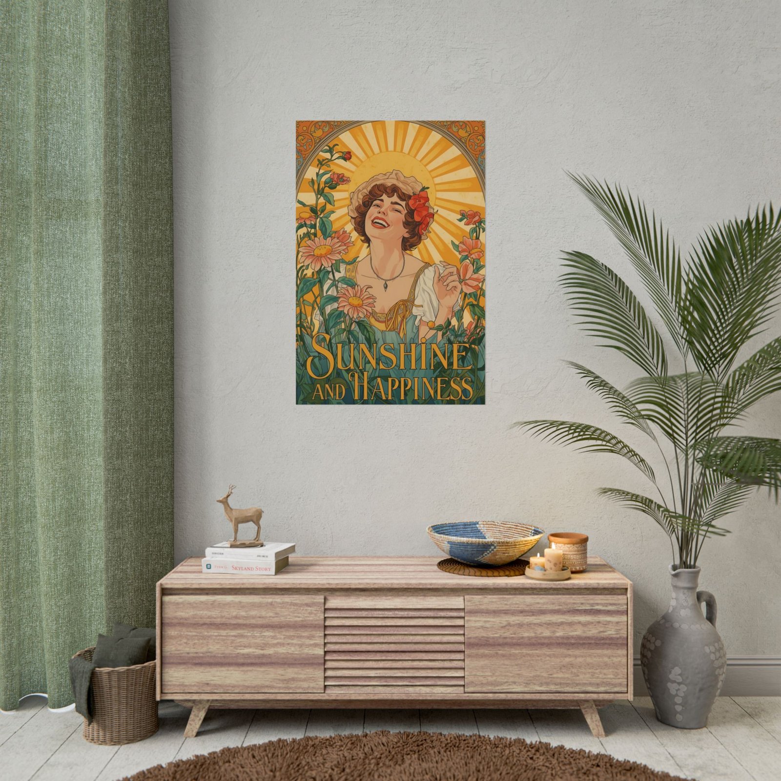 IS_6286 Vintage Sunshine Rolled Posters - Image 4