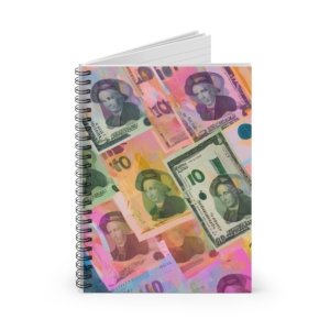 Conceptual Money Spiral Notebook IS_3377