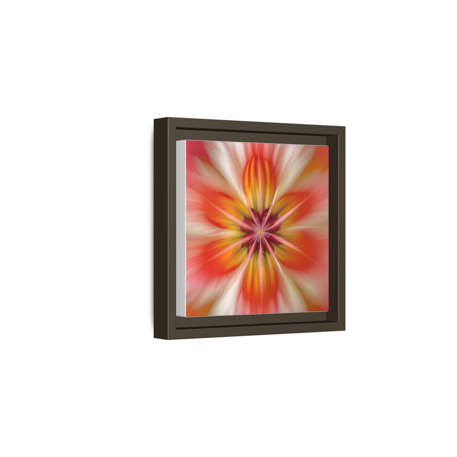 IS_4874 Framed Floral Burst Matte Canvas Art - Image 5
