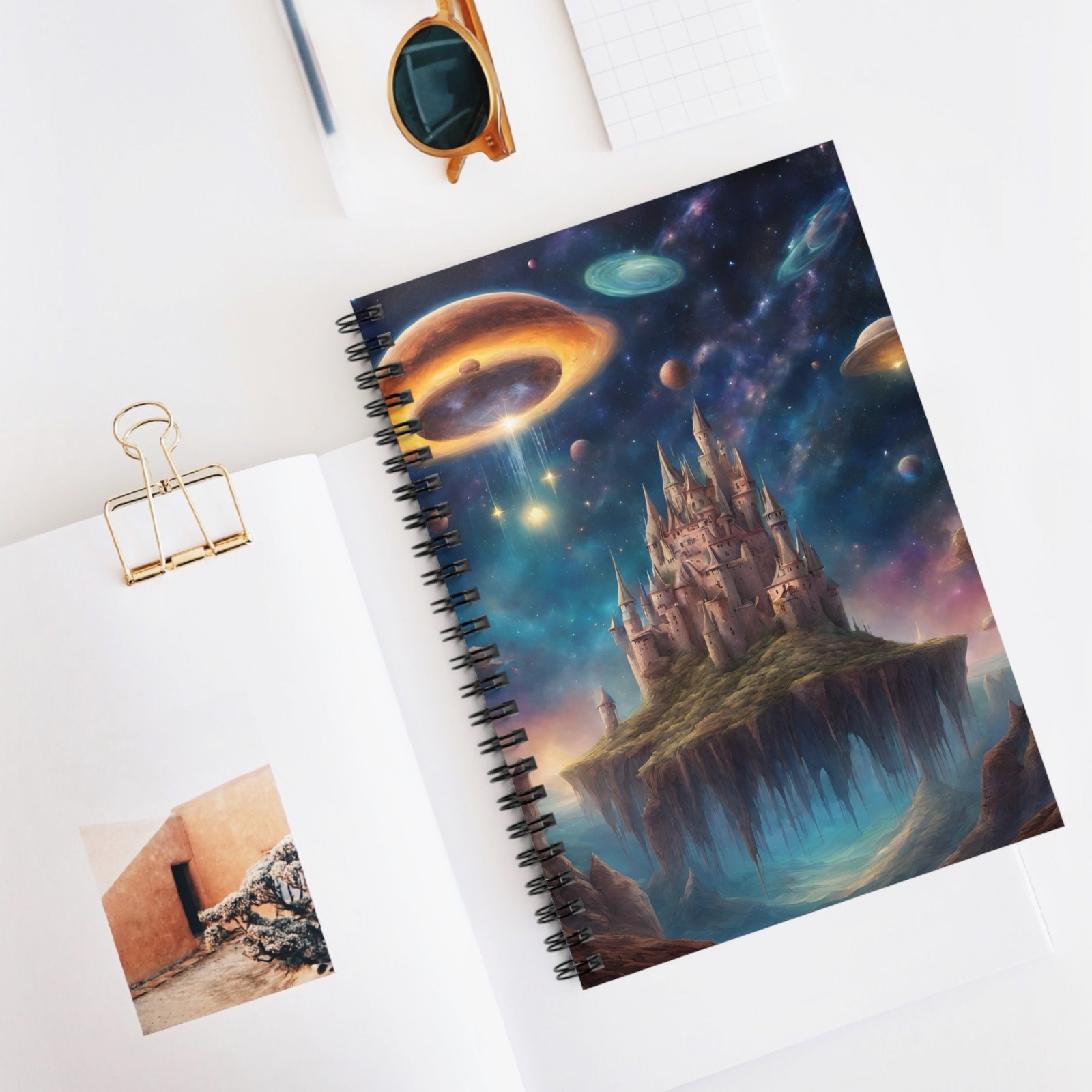 IS_0335 Castle Spiral Notebook - Image 5