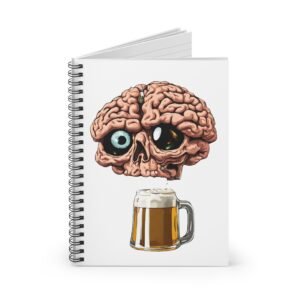 Brain Spiral Notebook