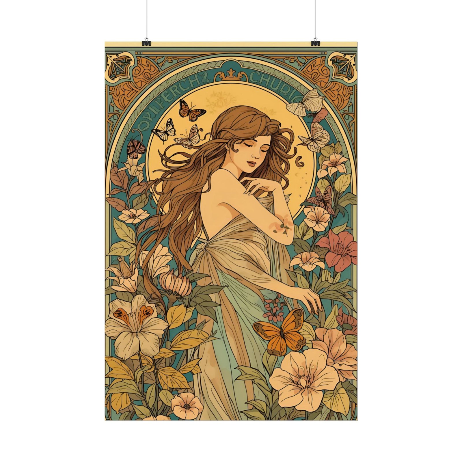 IS_6289 Art Nouveau Rolled Posters - Image 6