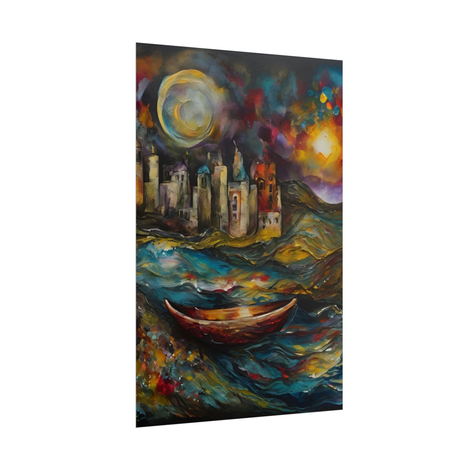 IS_4903 Colorful Abstract Rolled Poster - Image 7