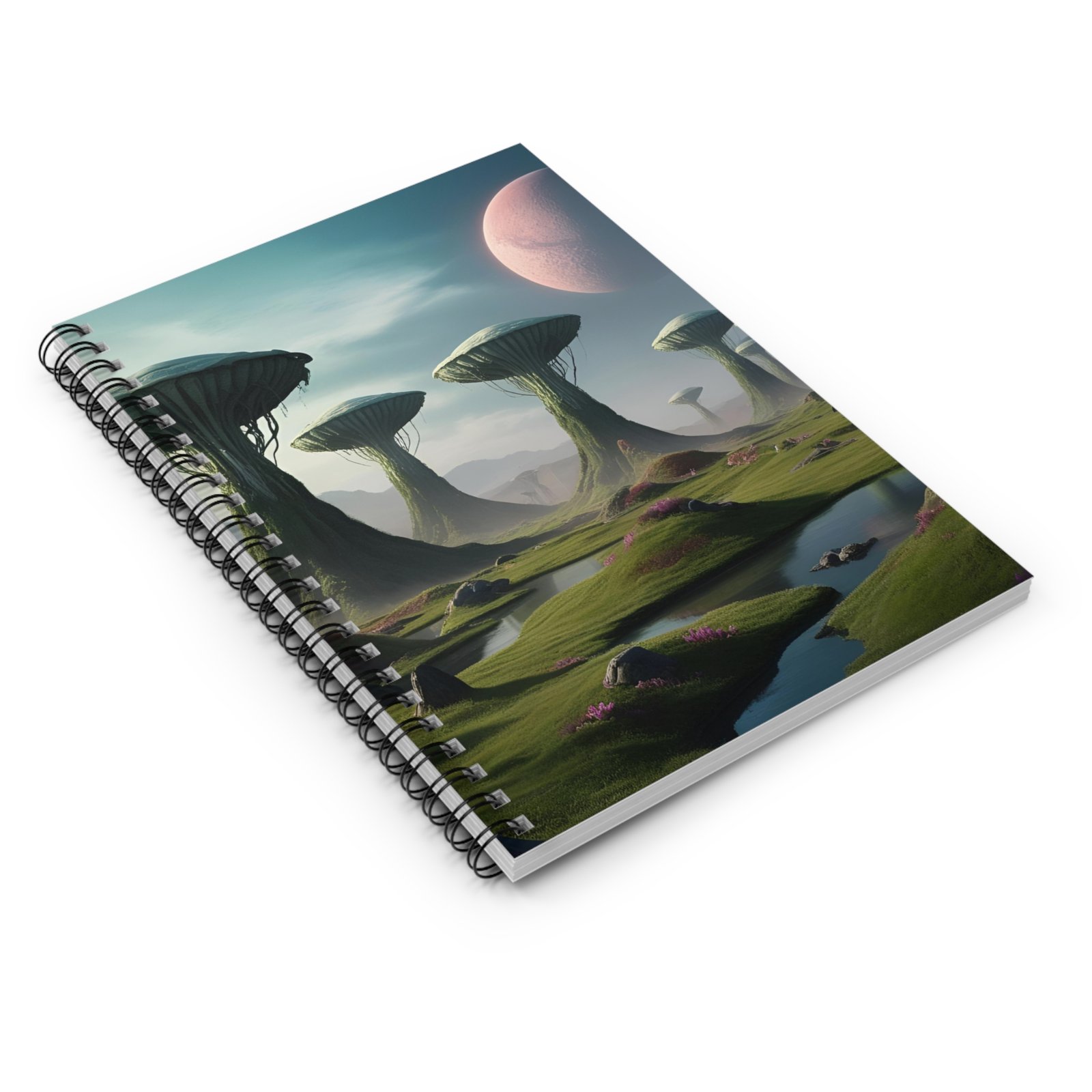 IS_4912 Cosmic Landscape Spiral Notebook - Image 3