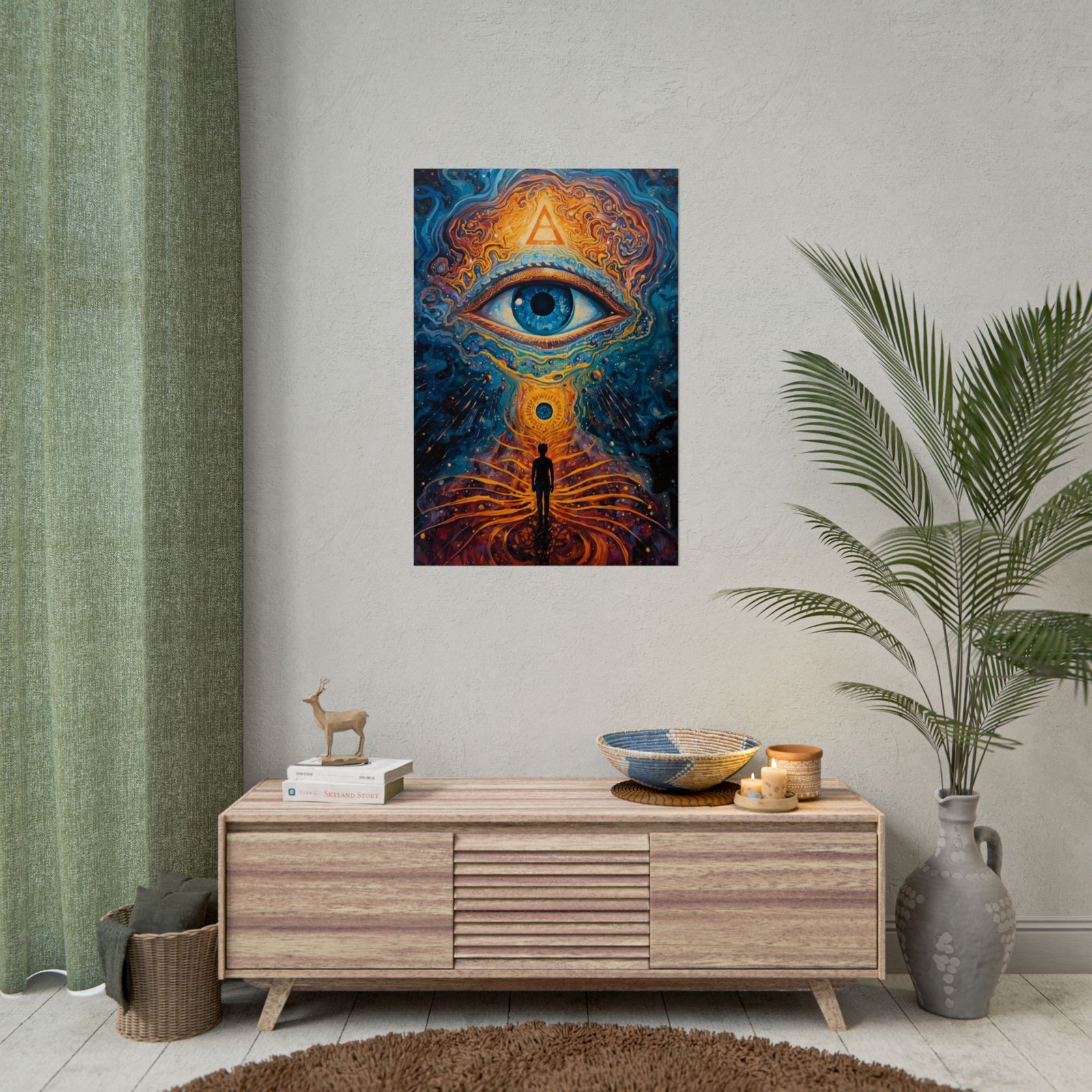 IS_6627 Mystic Third Eye Vision Rolled Poster - Image 4