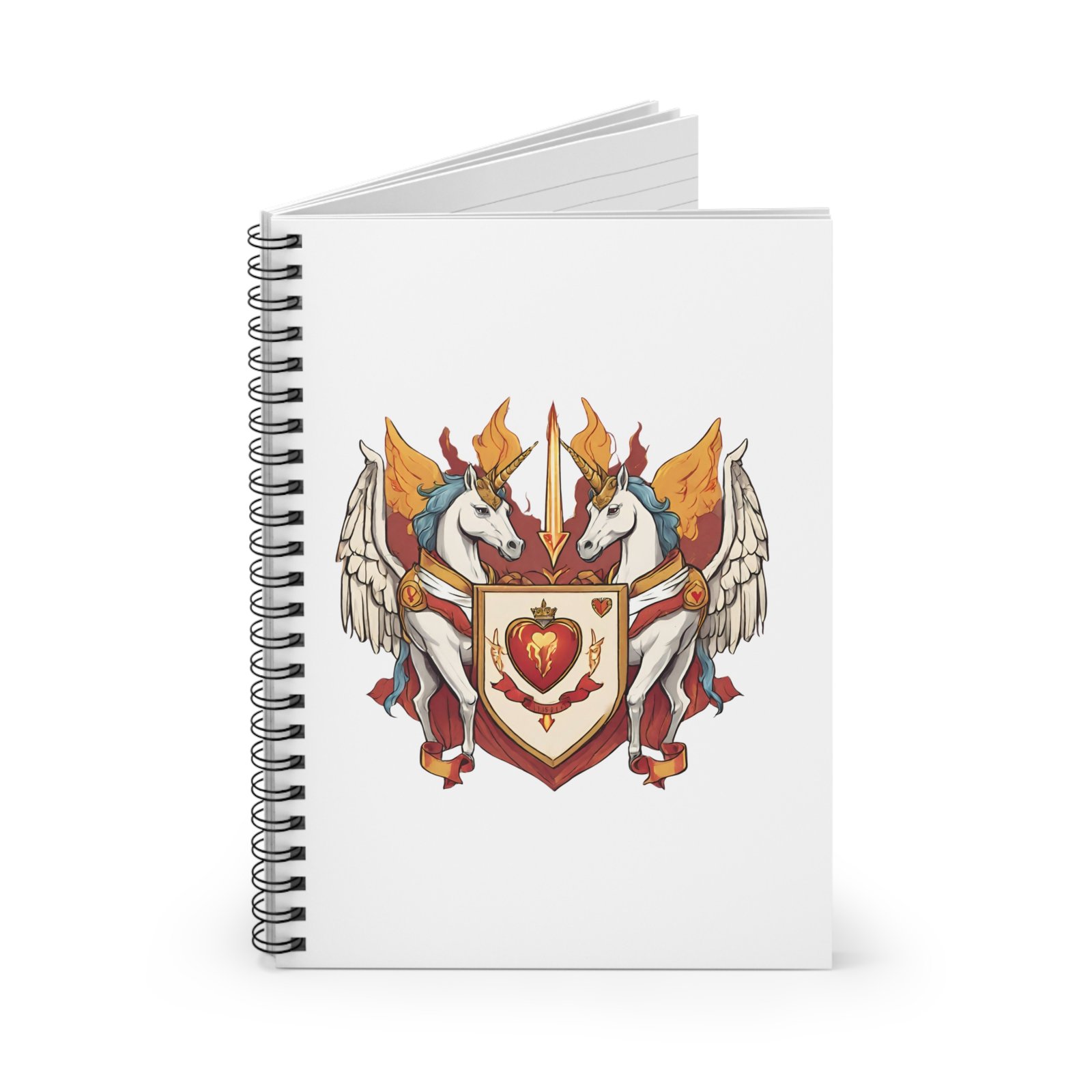 Crest Shield Spiral Notebook - Image 2