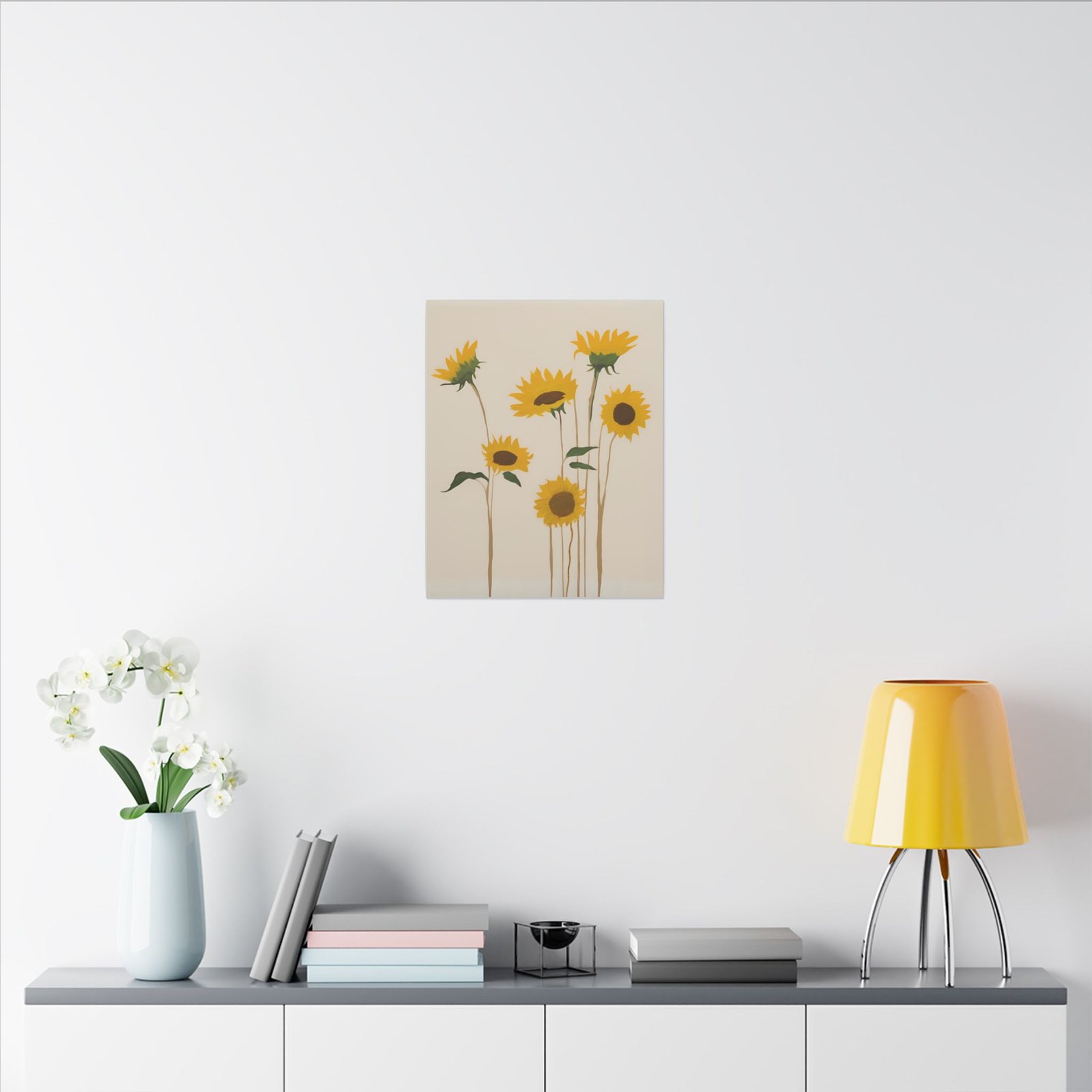 Sunflower Matte Canvas 16x20" - Image 4