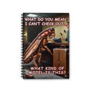 Roach Motel Spiral Notebook