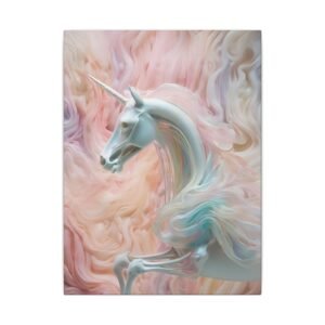 Dreamy Unicorn Matte Canvas 9x12"