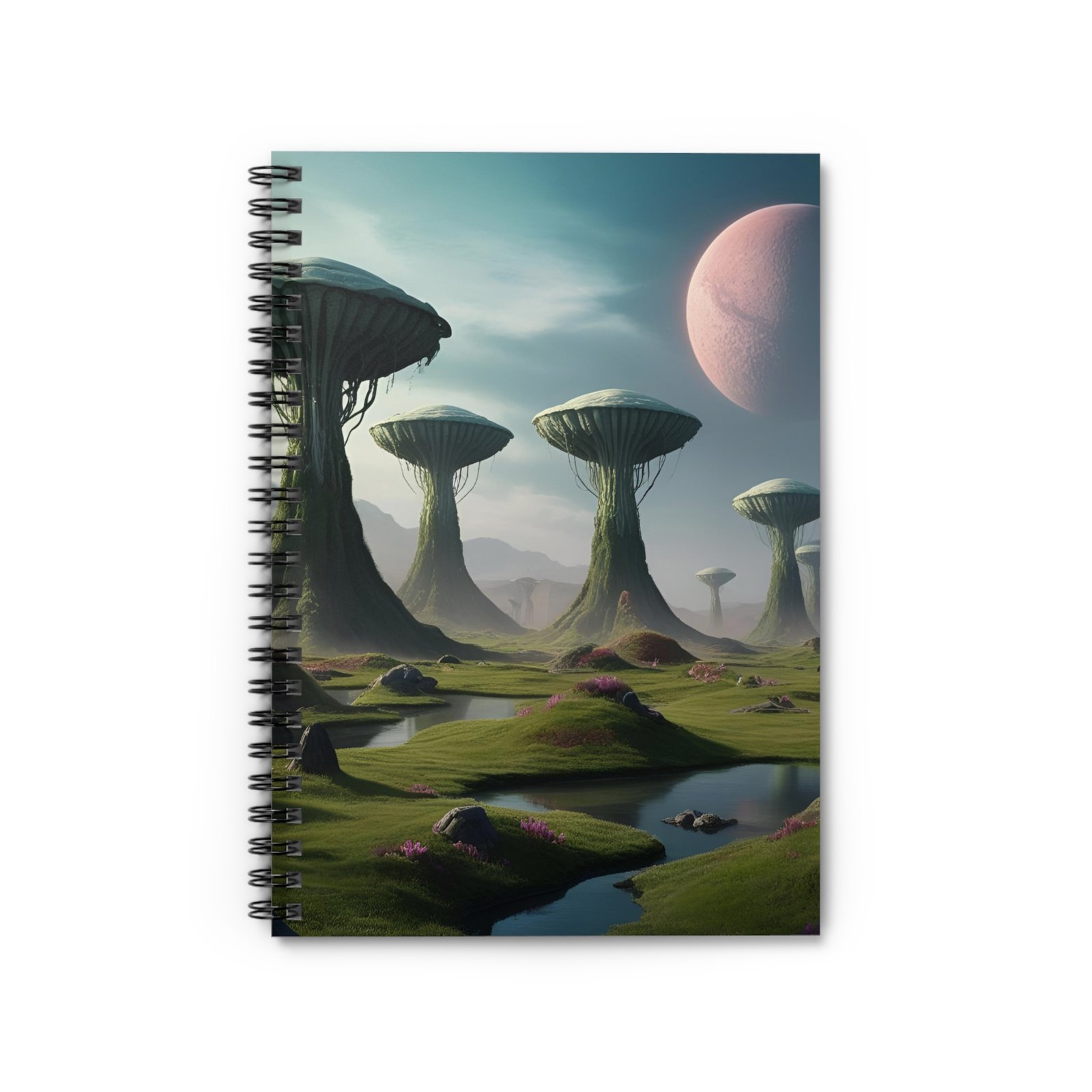 IS_4912 Cosmic Landscape Spiral Notebook - Image 2