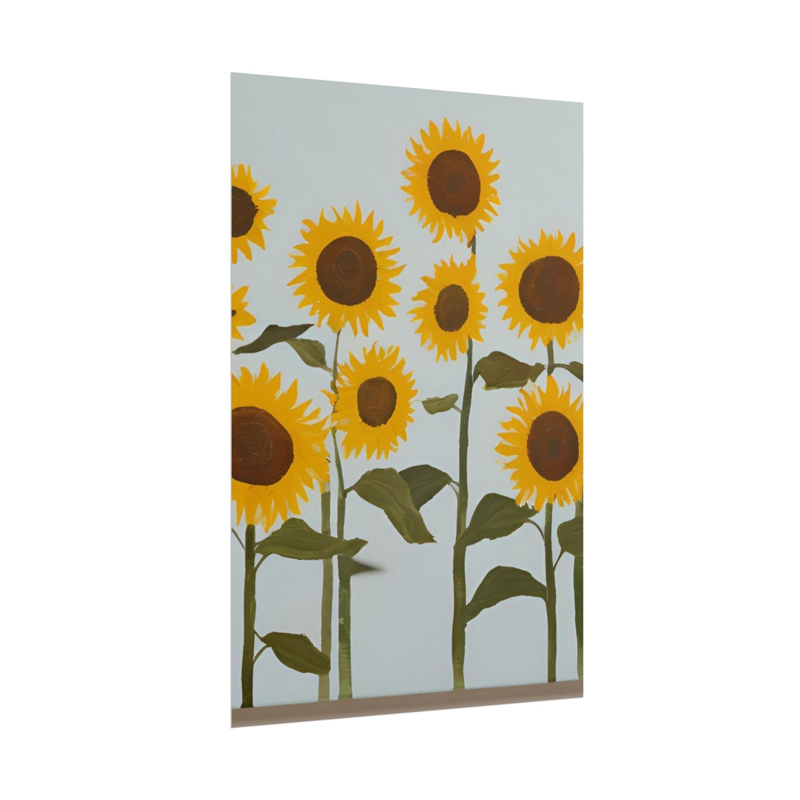 IS_4201 Sunflower Art Roll Poster - Image 7