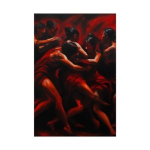 IS_3876 Expressionist Dancers Rolled Posters