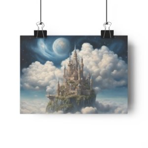 IS_0841 Fantasy Castle Giclée Art Print