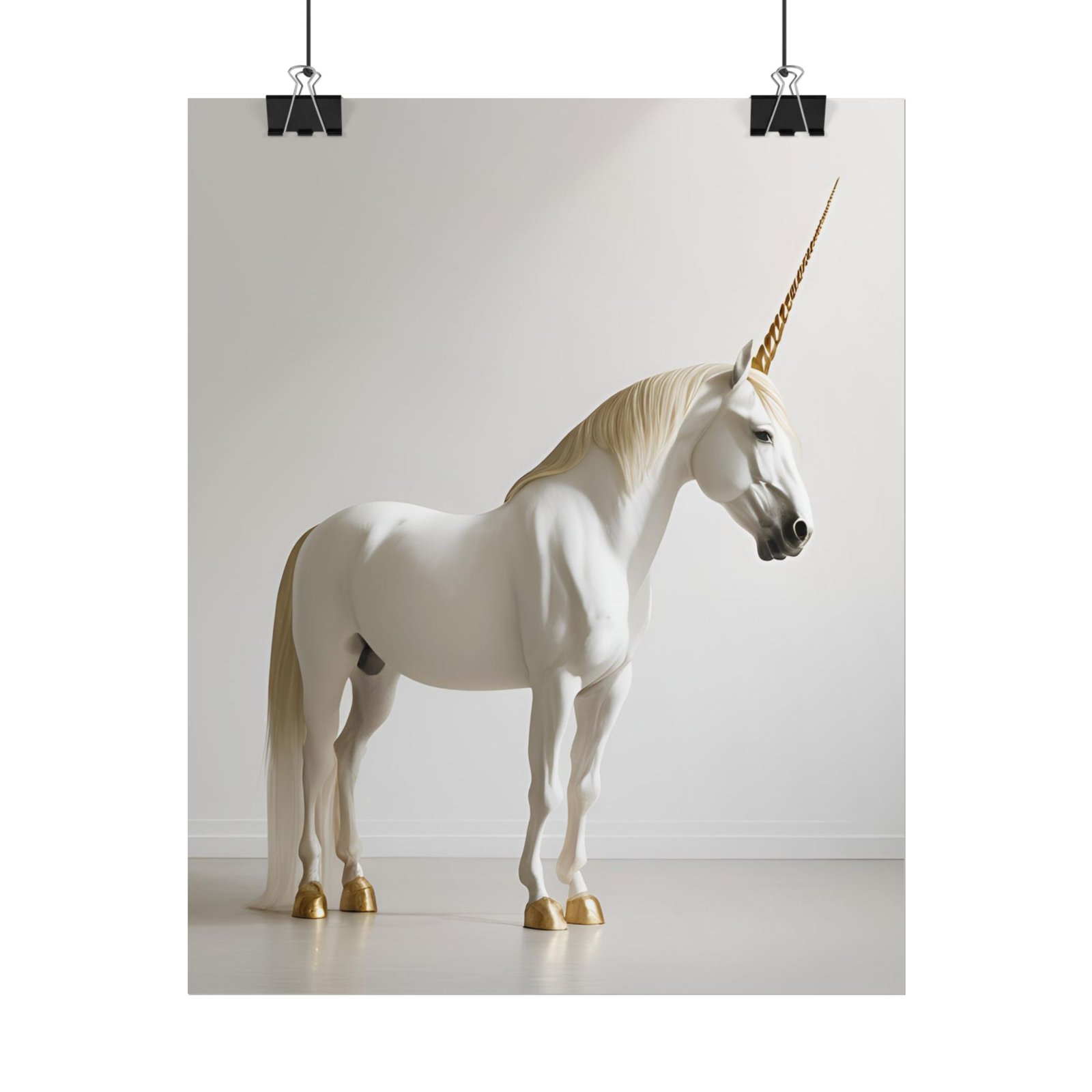 IS_4465 Majestic Unicorn Rolled Poster - Whimsical Home Decor - Image 30