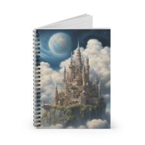 IS_0841 Fantasy Castle Spiral Notebook