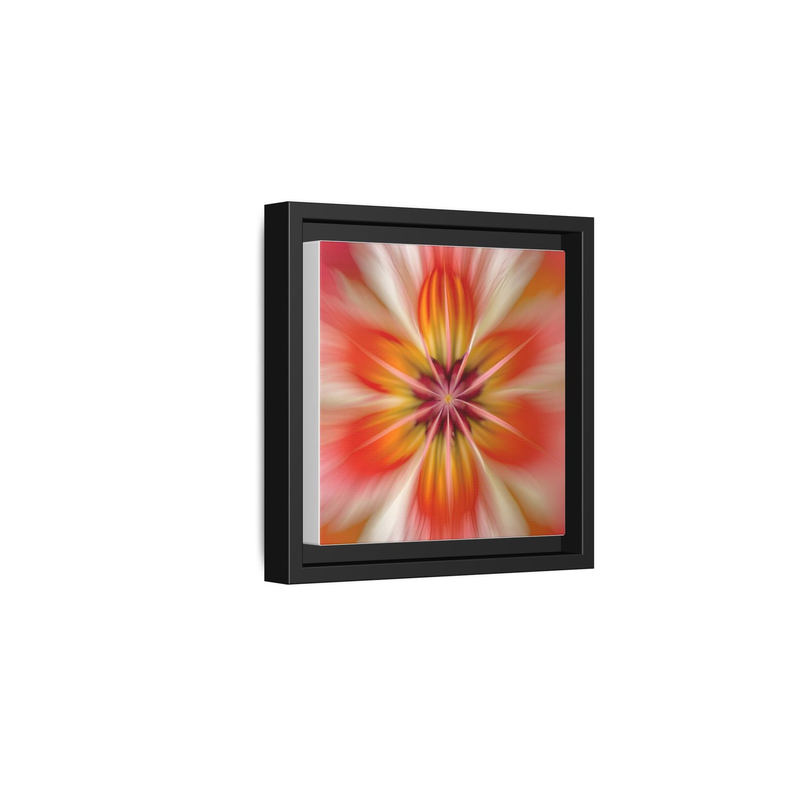 IS_4874 Framed Floral Burst Matte Canvas Art - Image 2