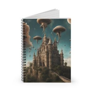IS_0843 Fantasy Castle Spiral Notebook