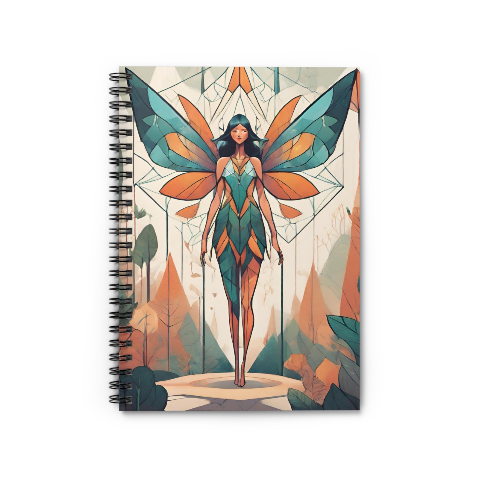 IS_1257 Geometrical Fairy Spiral Notebook - Image 2
