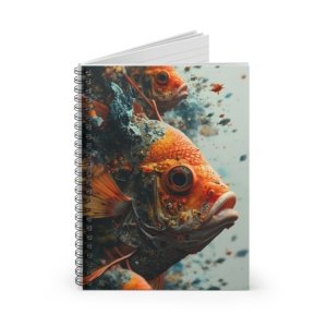 IS_6491 Goldfish Art Spiral Notebook