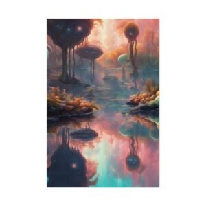 IS_0114 Dreamy Landscape Rolled Poster