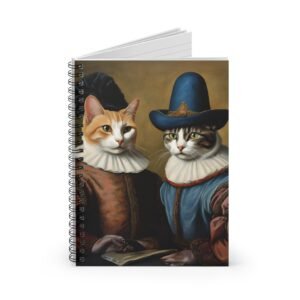 Portrait Cats Spiral Notebook IS_1335