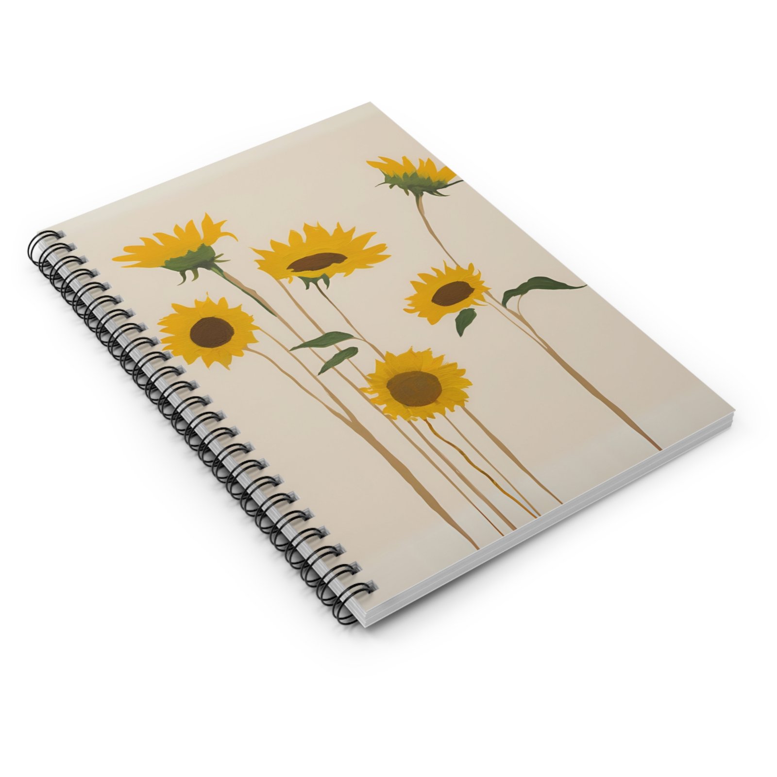 Sunflower Spiral Notebook - IS_4300 - Image 3