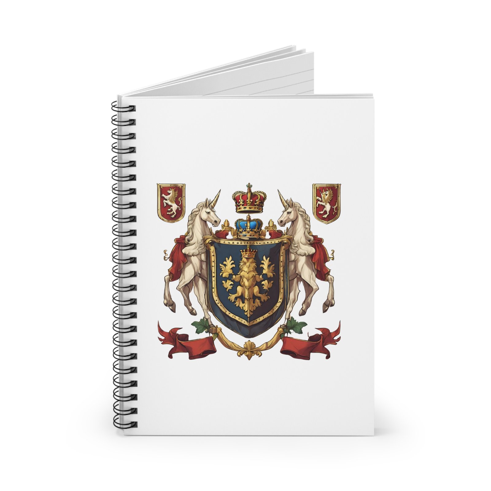 Crest Shield Spiral Notebook - Image 2