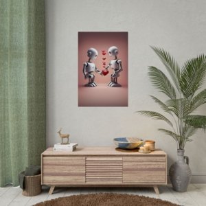 Robot Love Rolled Posters IS_3912