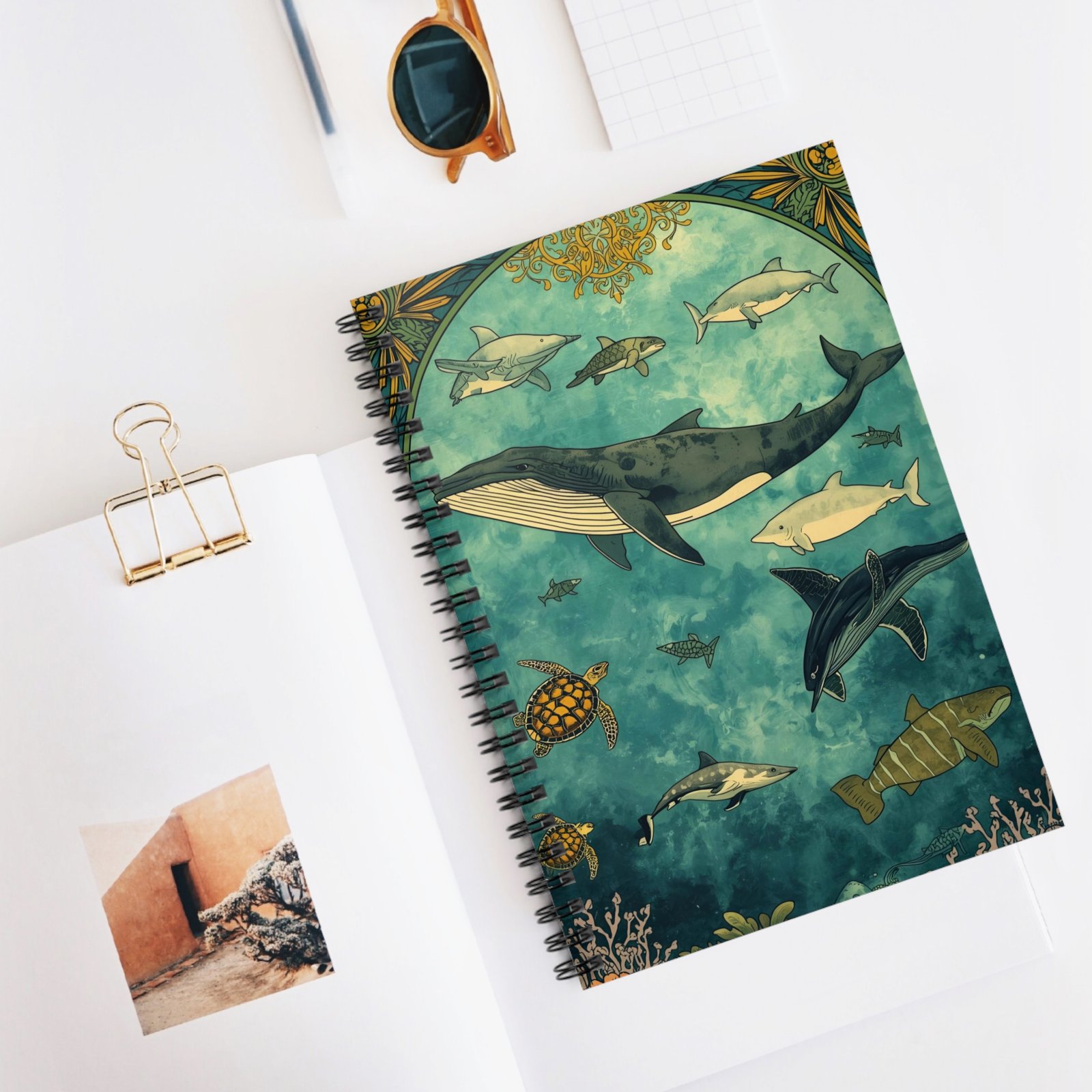 IS_6375 Ocean Life Spiral Notebook - Image 5