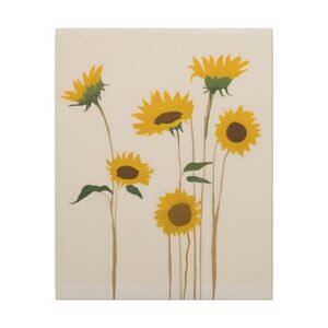 Sunflower Matte Canvas 16x20"