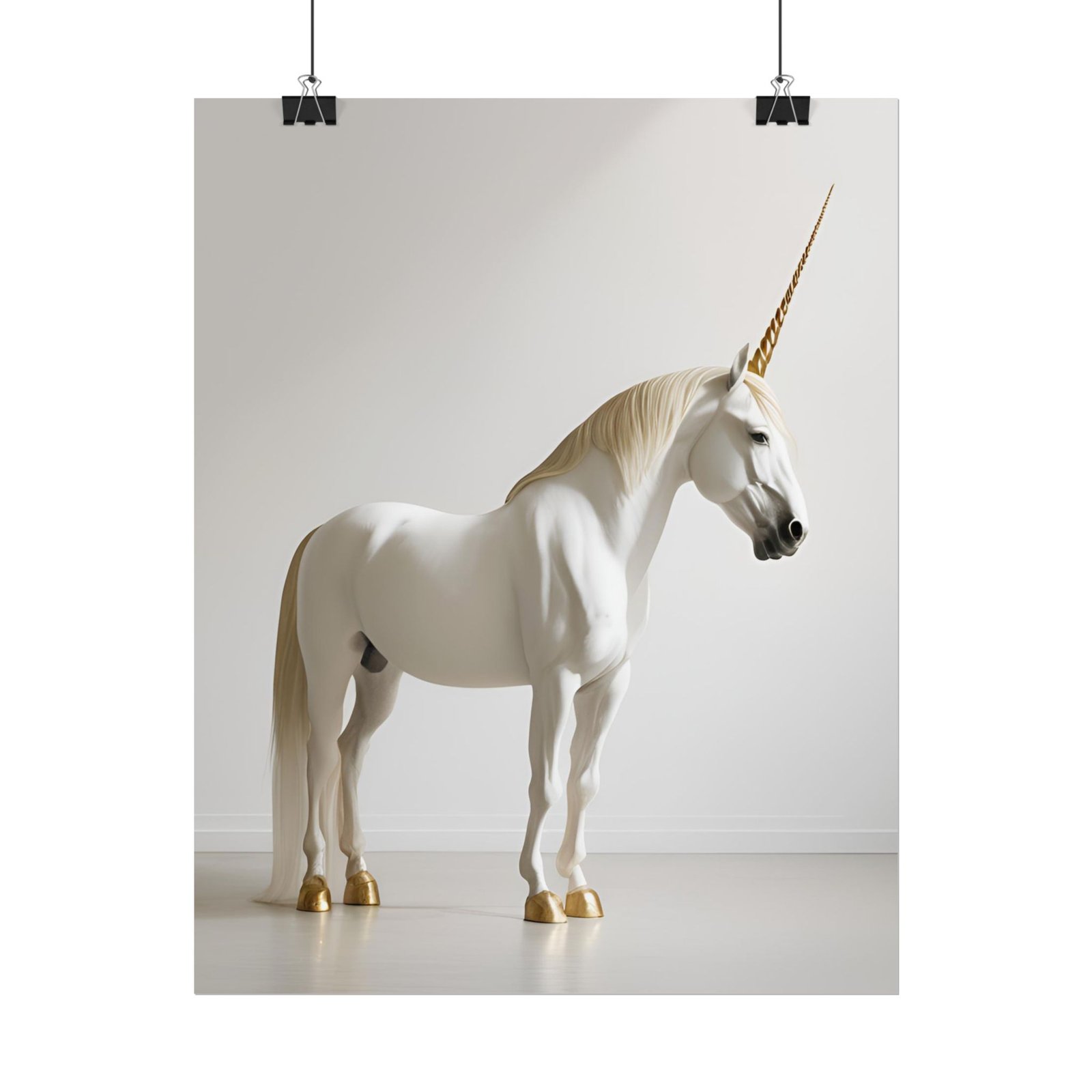 IS_4465 Majestic Unicorn Rolled Poster - Whimsical Home Decor - Image 10