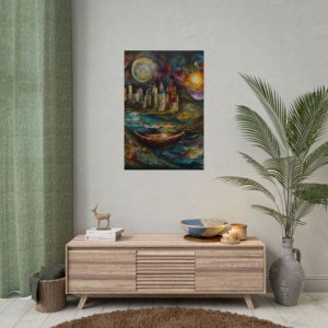 IS-4913 Vibrant Landscape Rolled Posters