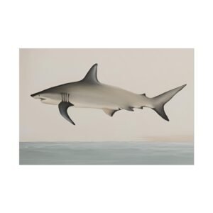 Majestic Shark Rolled Poster