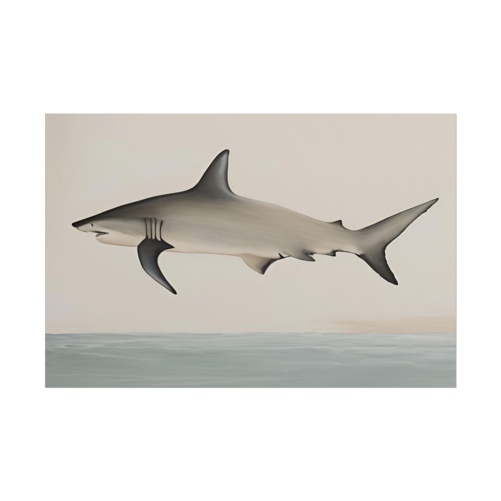 Majestic Shark Rolled Poster