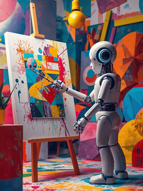 Understanding the Process of Generative Art: How AI Creates Artwork
