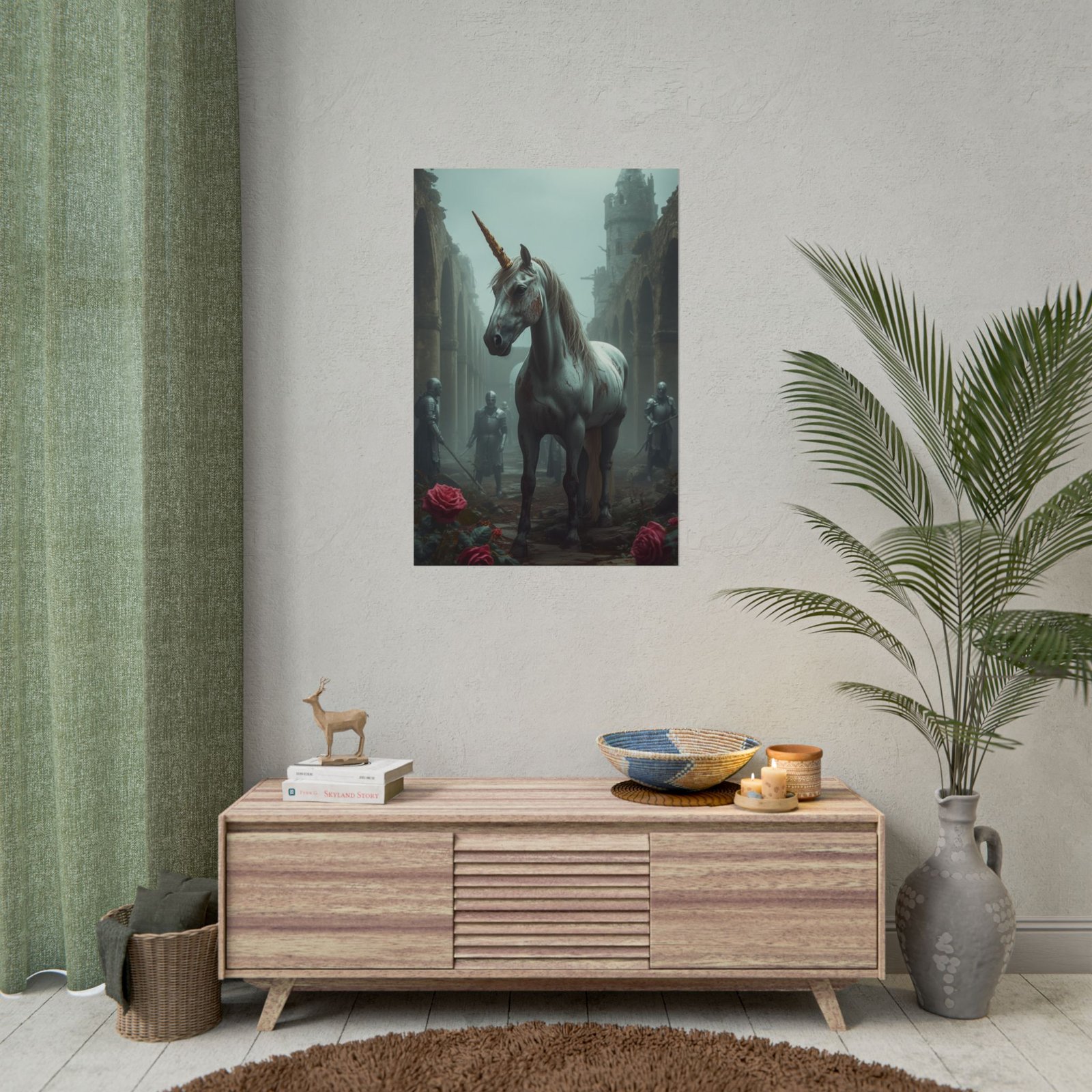 Fantasy Mystical Unicorn Rolled Poster - Image 4