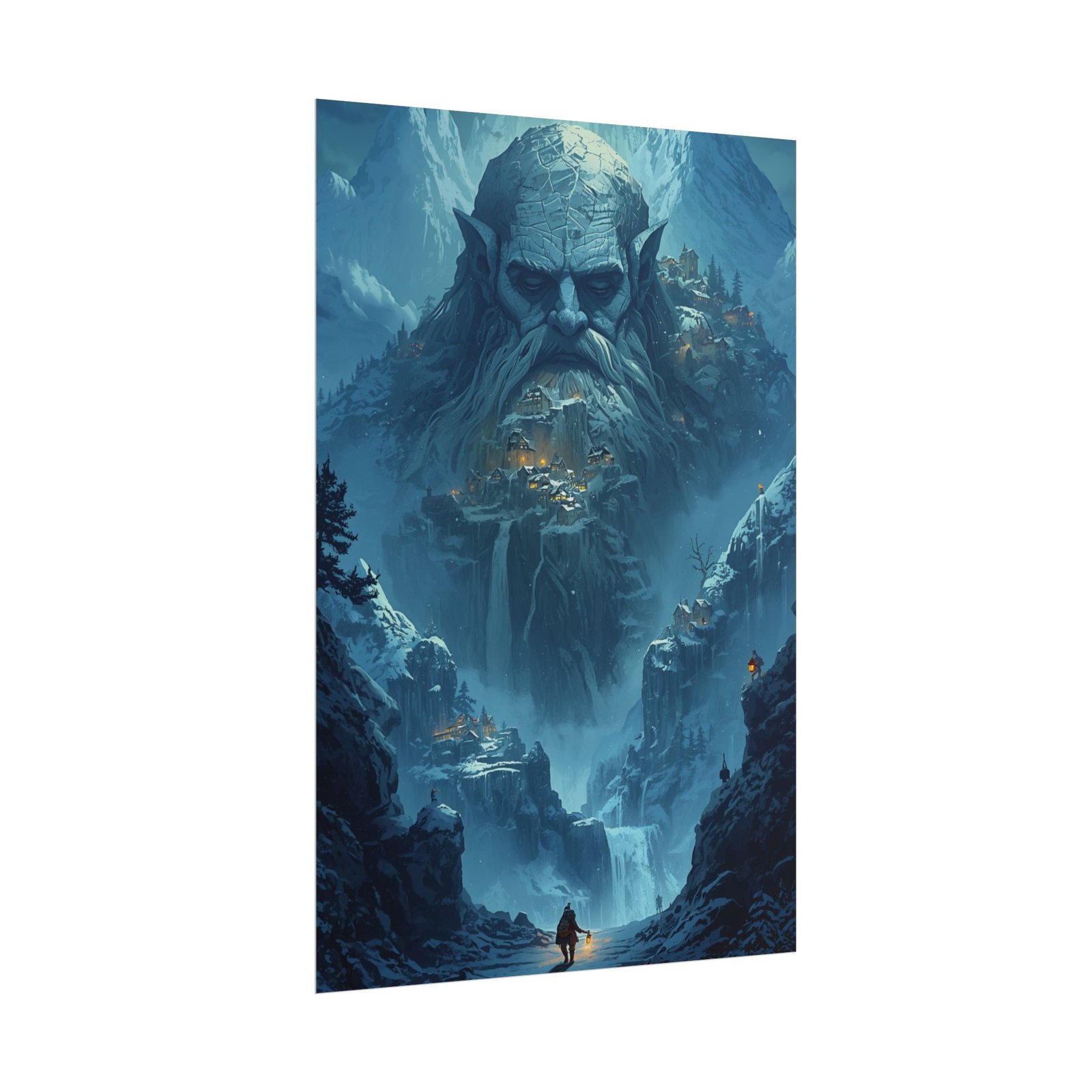 Giant Mountain Guardian Rolled Poster - Image 2