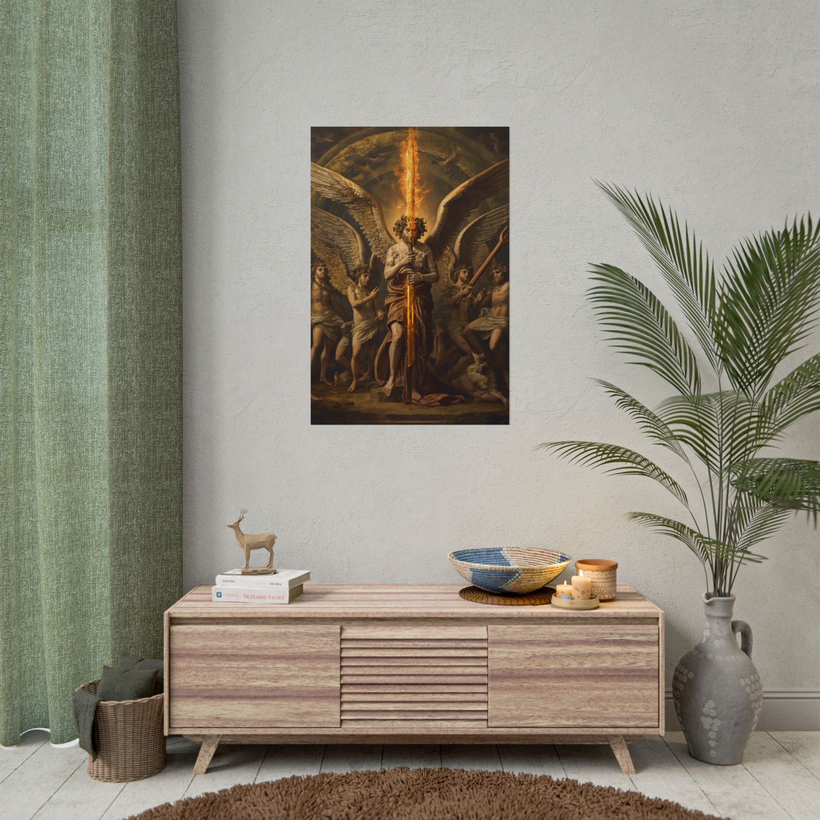 Angel of Fire Rolled Poster - Image 4